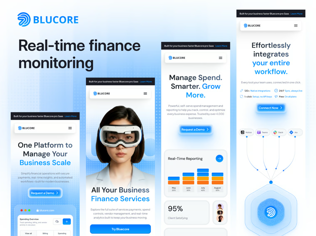 UI/UX Realtime Finance
