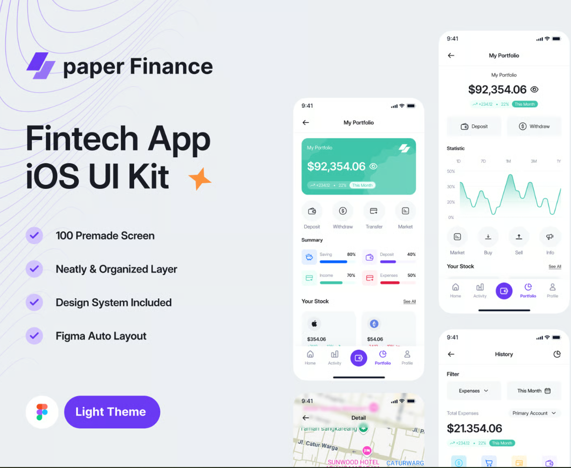 UI/UX Paper Finance